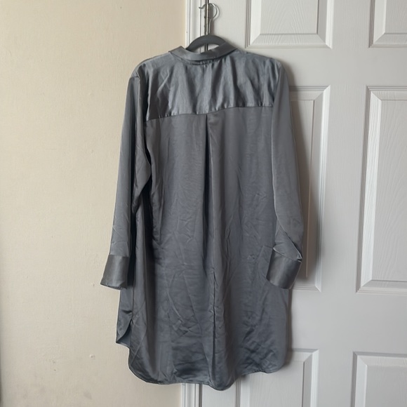 Silky shirt dress - Picture 3 of 3